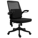 Vinsetto Office Chair 2-Point Massage Executive Ergonomic USB Power Mesh Design 360-¦ Swivel with Lumbar Support, Black Cover w/ Wheel