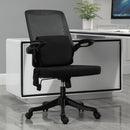 Vinsetto Office Chair 2-Point Massage Executive Ergonomic USB Power Mesh Design 360-¦ Swivel with Lumbar Support, Black Cover w/ Wheel