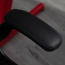 Vinsetto Swivel Video Game Chair Rocker Racing Style Office leisure Chair Ergonomic Rocking Office Chair with Pedestal Base, Adjustable Armrest and Headrest Black Base Lumbar Support