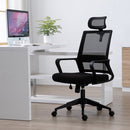 Nylon Ergonomic Rocking Office Chair Black