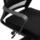 Nylon Ergonomic Rocking Office Chair Black