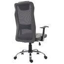 Vinsetto Office Chair W/High Back, PU Leather-Grey