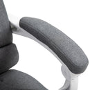 Vinsetto Office Chair with Retractable Footrest & Height Adjustable Comfortable with Armrests Ergonomic