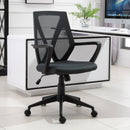 Vinsetto Mesh Ergonomic Home Office Chair w/ Armrest Grey