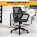 Vinsetto Mesh Ergonomic Home Office Chair w/ Armrest Grey