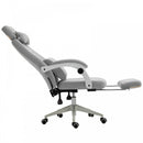 Vinsetto Polyester Ergonomic Neck & Back Support Home Office Chair Grey