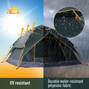 Outsunny Camping Tent - Dark Green