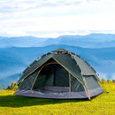 Outsunny Camping Tent - Dark Green