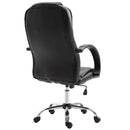Vinsetto Office Chair High Back Executive Ergonomic Design Adjustable Seat Height 360 Degree Swivel PU Leather-Black