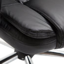 Vinsetto Office Chair High Back Executive Ergonomic Design Adjustable Seat Height 360 Degree Swivel PU Leather-Black