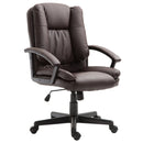 PU Leather Executive Office Chair-Brown |