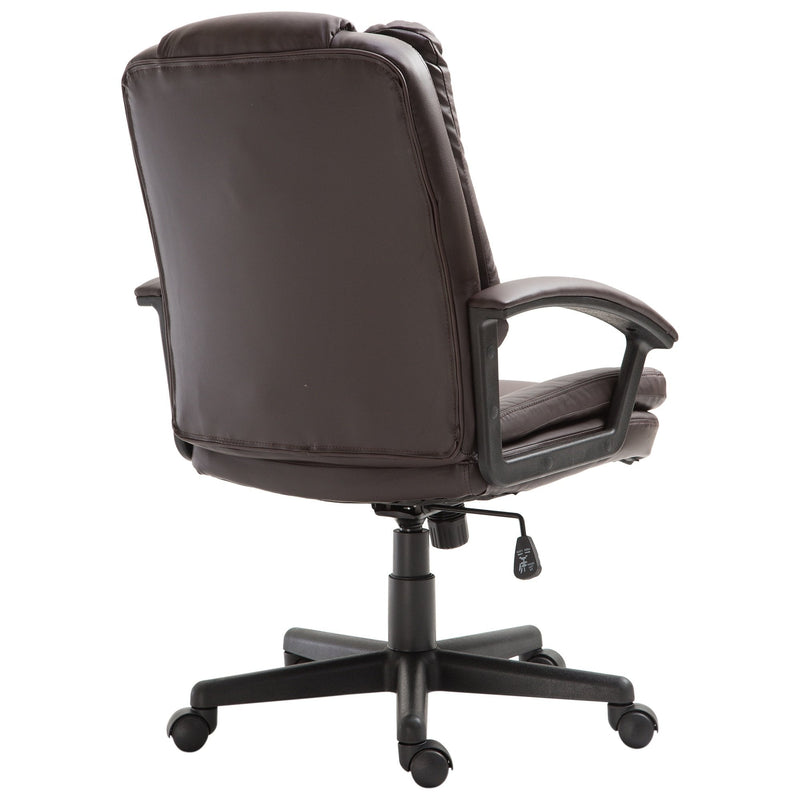 PU Leather Executive Office Chair-Brown |