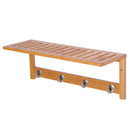 Wall Clothes Rack, 50Lx17Wx20H cm