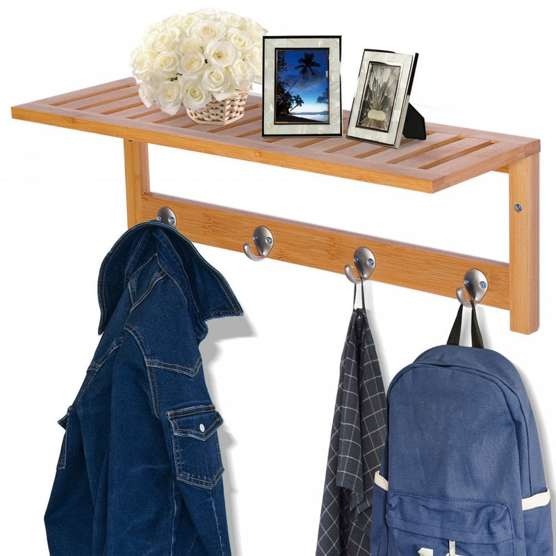 Wall Clothes Rack, 50Lx17Wx20H cm