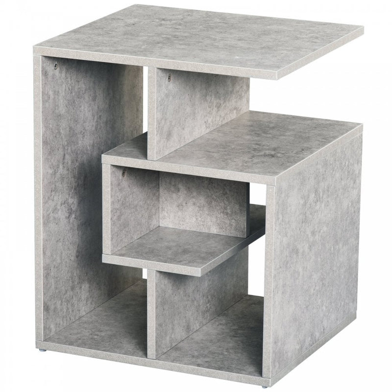 HOMCOM Contemporary Style Table  - Grey