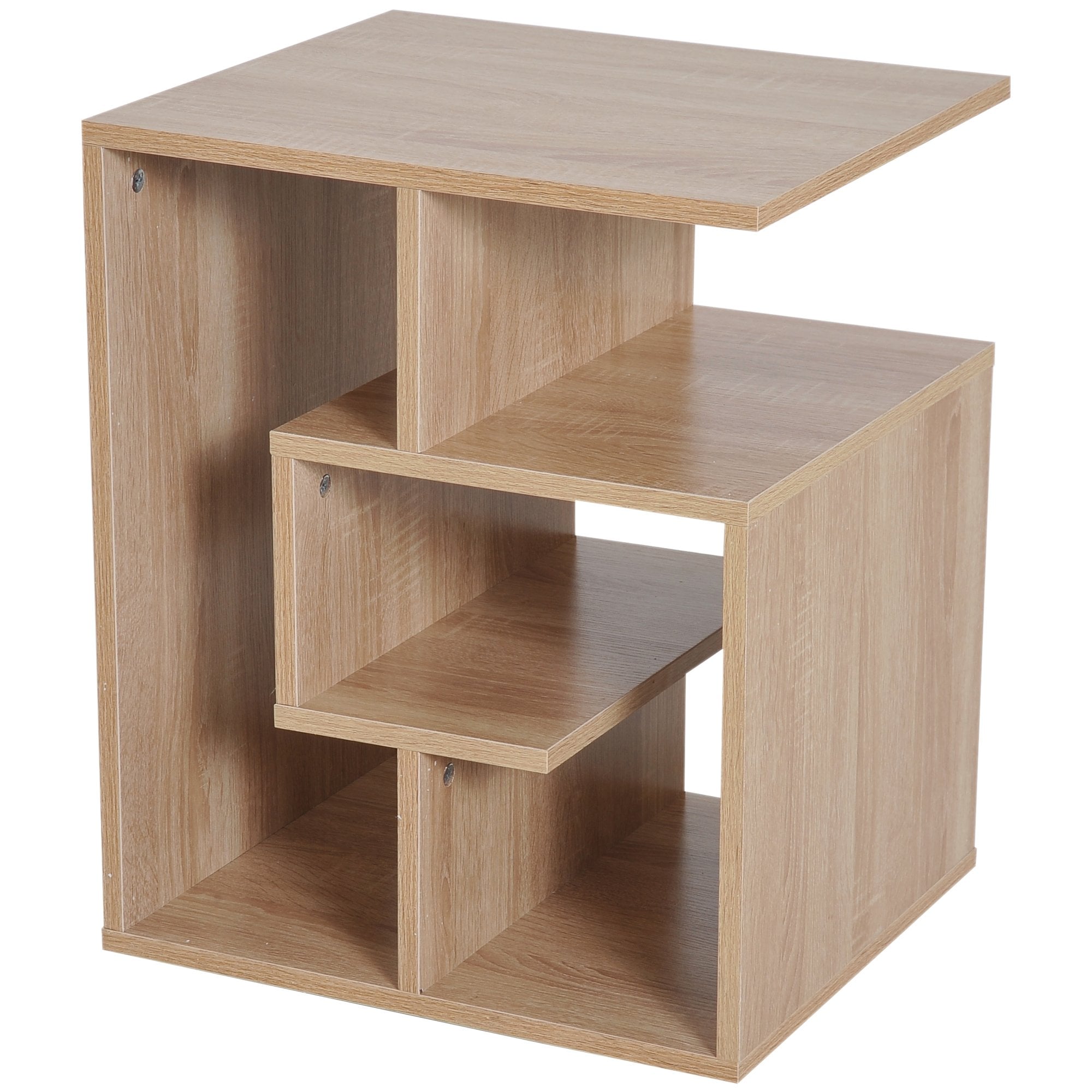 HOMCOM Contemporary Style Table - Oak Colour