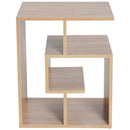 HOMCOM Contemporary Style Table -  Oak Colour