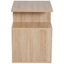 HOMCOM Contemporary Style Table -  Oak Colour