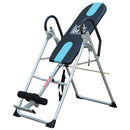 Foldable Gravity Inversion Table Back Therapy Fitness Exercise Bench-Silver
