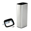 HOMCOM 50L Motion Sensor ABS Rubbish Bin Silver/Black