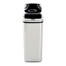 HOMCOM 50L Motion Sensor ABS Rubbish Bin Silver/Black