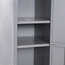 Vinsetto Storage Cabinet, 180H cm-Grey