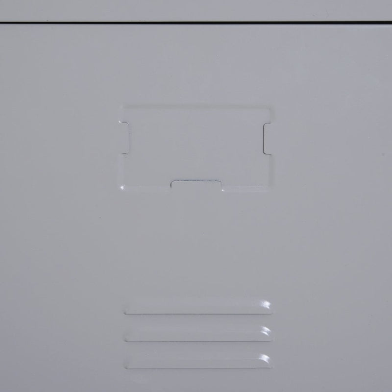 Vinsetto Storage Cabinet, 180H cm-Grey