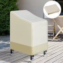 Outsunny Waterproof Garden Wicker Chairs Cover Patio Rattan Seat Protector 600D Oxford Cloth L70*W90*H115cm