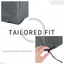 Outsunny 200x73cm Outdoor & Garden Furniture Rectangular Cover Suitable for sunbed Water UV Resistant Protection Oxford Fabric Rattan Lounge Clean Cover Grey Protective