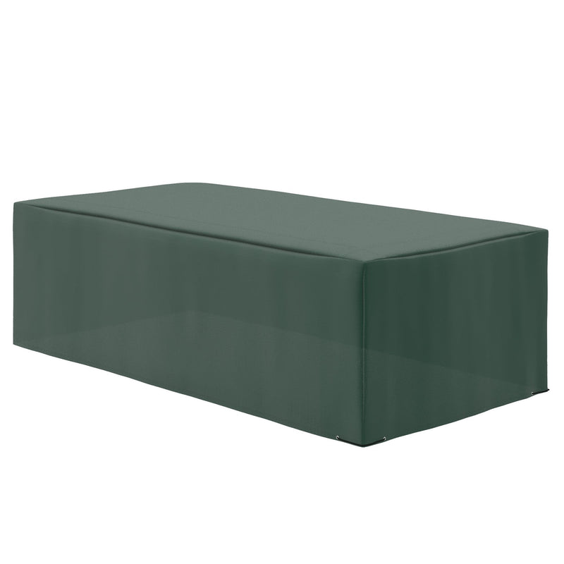 Outsunny  Garden Furniture Rectangular Water UV Resistant  Cover - Green