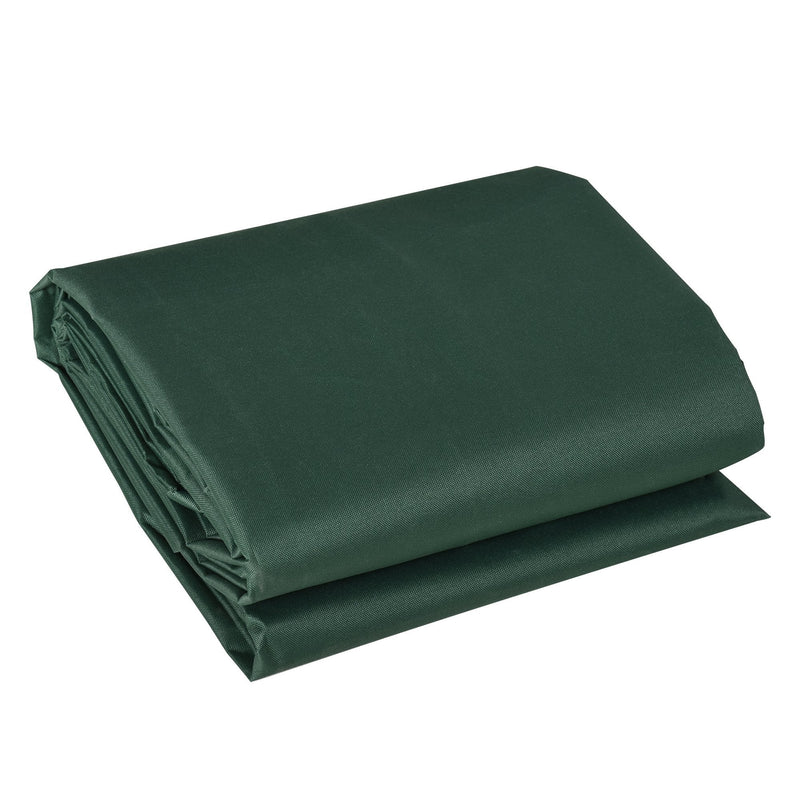 Outsunny  Garden Furniture Rectangular Water UV Resistant  Cover - Green