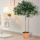Outsunny Artificial Olive Tree Plant, 90 cm
