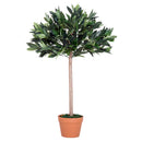 Outsunny Artificial Olive Tree Plant, 90 cm