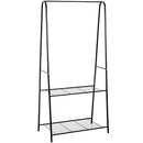 Clothes Rack, 2-Tier, A Shaped, Steel-Black
