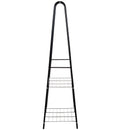 Clothes Rack, 2-Tier, A Shaped, Steel-Black
