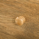 Coffee Table for Living Room, Office, Study Room, Reception Room, w/ 4 Storage Drawers, Sofa Table, Graceful Functional Table, Natural Wood TV