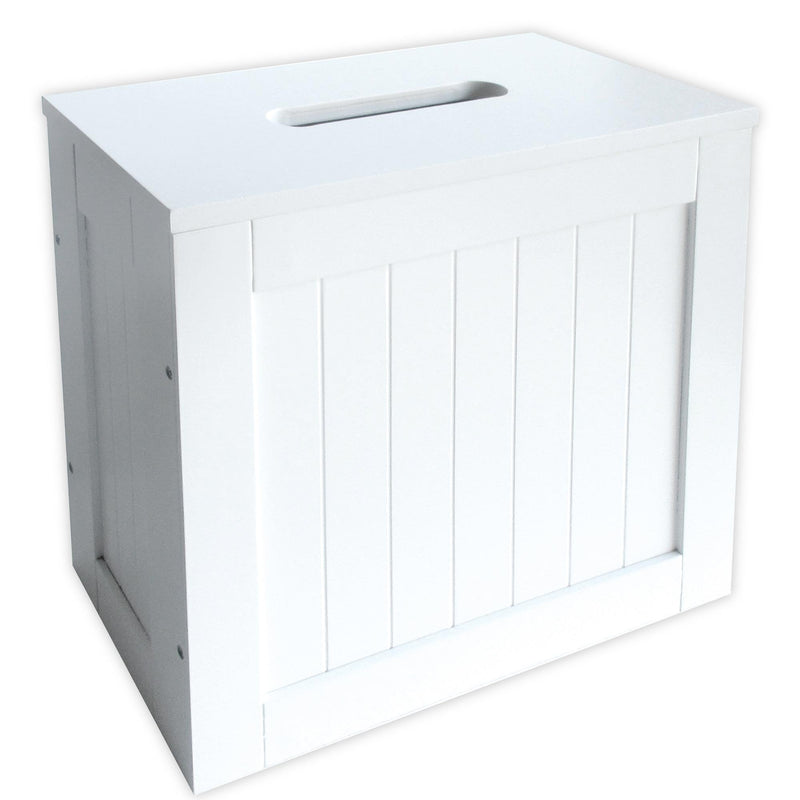 Lewis's Bathroom Storage Unit - White, 37cm x 17cm x 33cm