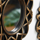 Lewis's Vanity Mirrors Set of 3 Bronze Vanity
