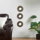 Lewis's Vanity Mirrors Set of 3 Bronze Vanity