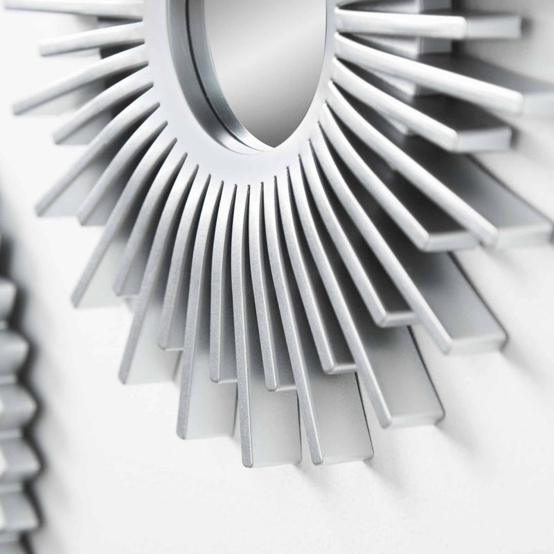 Lewis's Set of 3 Starburst Vanity Mirrors - Silver