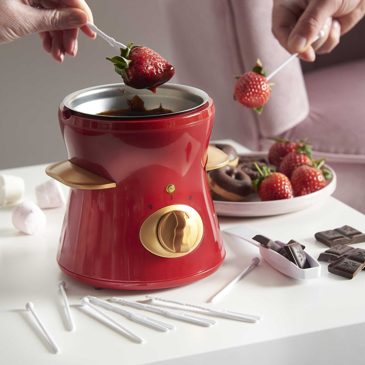 Gift Sets Electric Chocolate Melting Pot Chocolate Fondue Pot