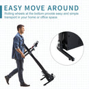 Folding Electric Motorized Treadmill Fitness Machine W/LCD Display-Black