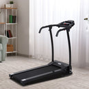 Folding Electric Motorized Treadmill Fitness Machine W/LCD Display-Black