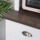 Freestanding Kitchen Pantry Cabinet Cupboard with Sliding Doors and Open Shelves, Adjustable Shelving, Modern Hallway Display Case, Counter Storage Cainet Centerpiece Unit,76Wx 48D x 169Hcm, White