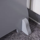 Kitchen Helper for Children Step Stool with 2 Steps, Support Handles and Non-Slip - Grey