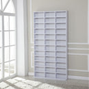 HOMCOM  Media Shelving Unit - White