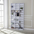 HOMCOM  Media Shelving Unit - White