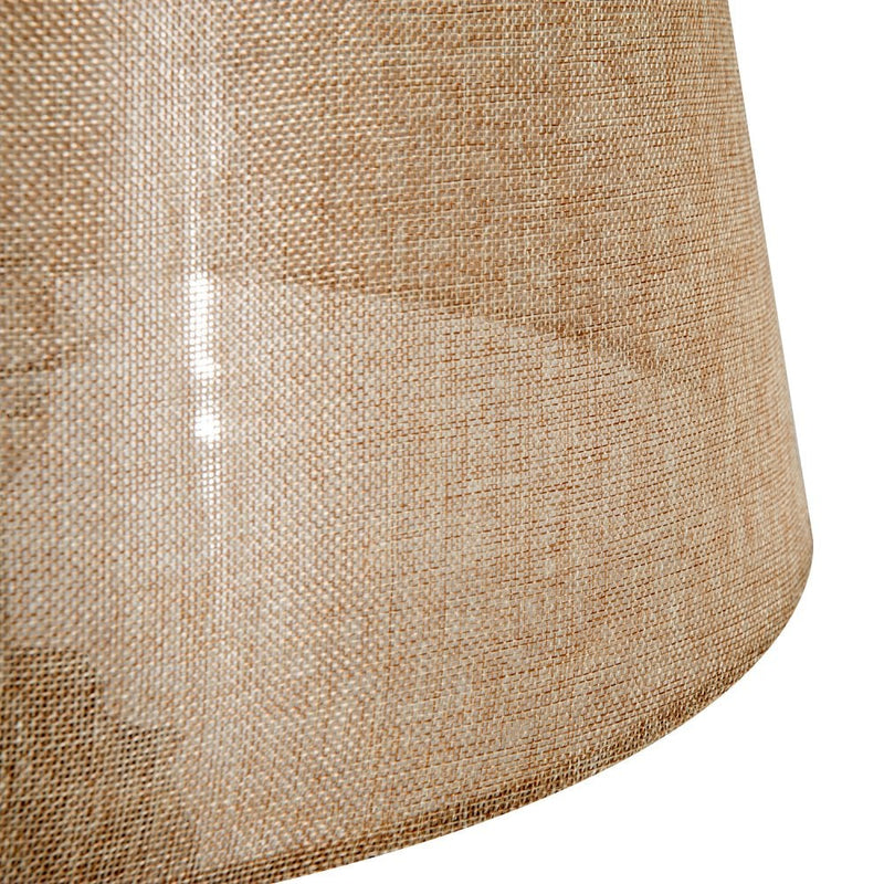 HOMCOM Tripod Floor Lamp Wooden Adjustable Modern Illumination Design E27 Bulb Compatible (Cream Shade) 99-143H