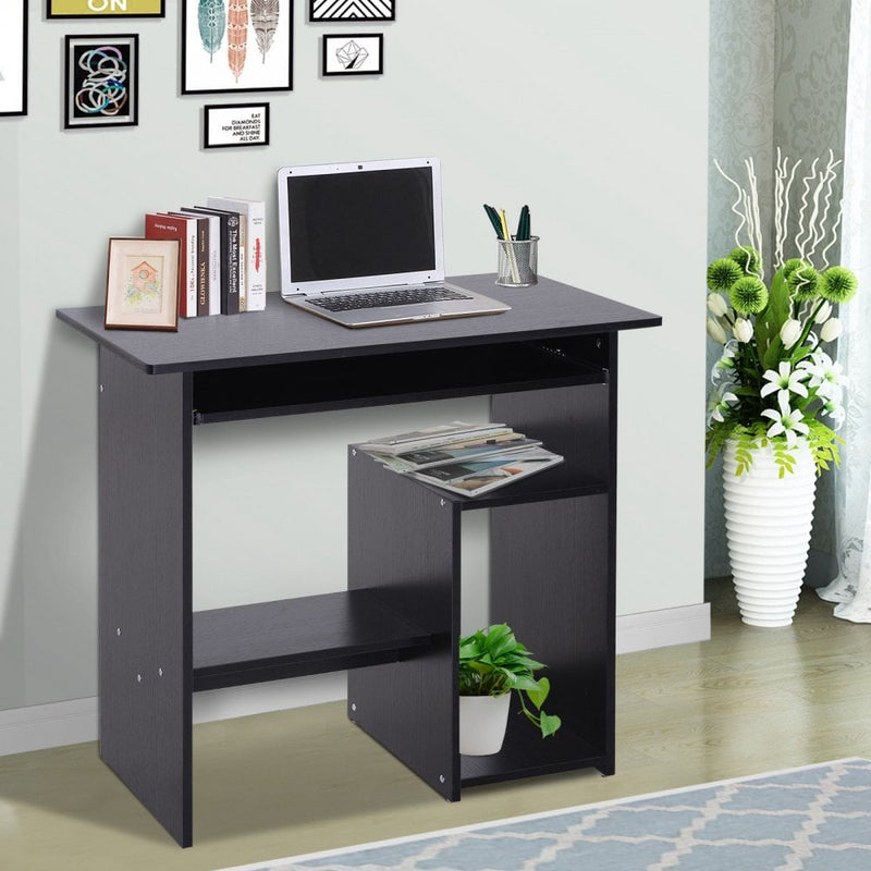 Computer Desk, 73.5H cm-Black