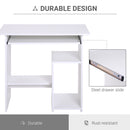 Computer Desk, 73.5H cm-White